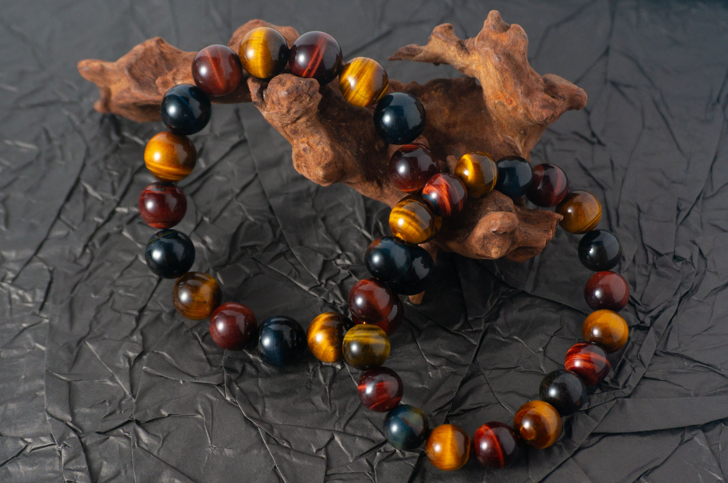 Rainbow Tiger's Eye Bracelet Daily Blessing Gift