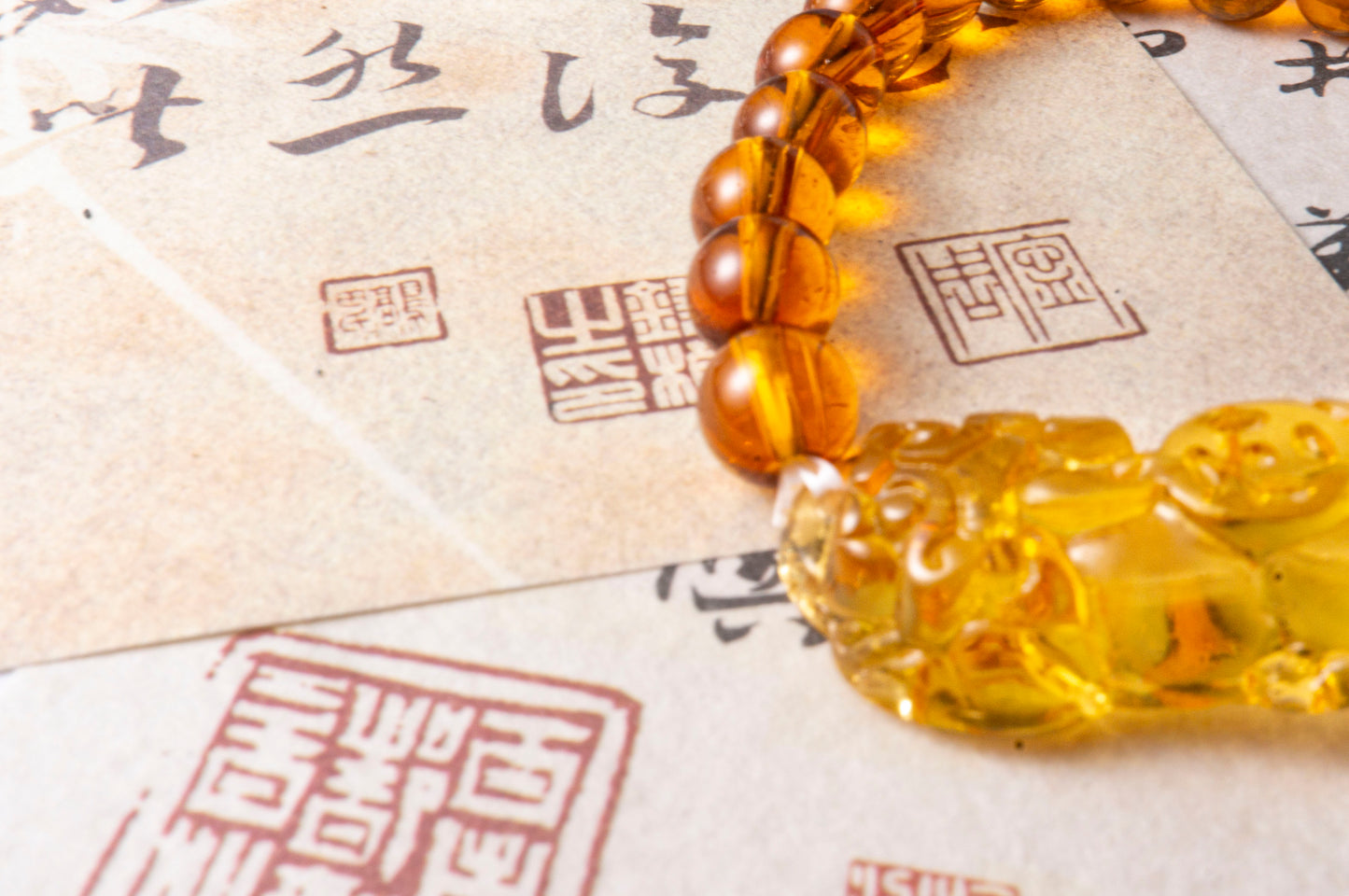 Pixiu Crystal Spirit Healing Bracelet
