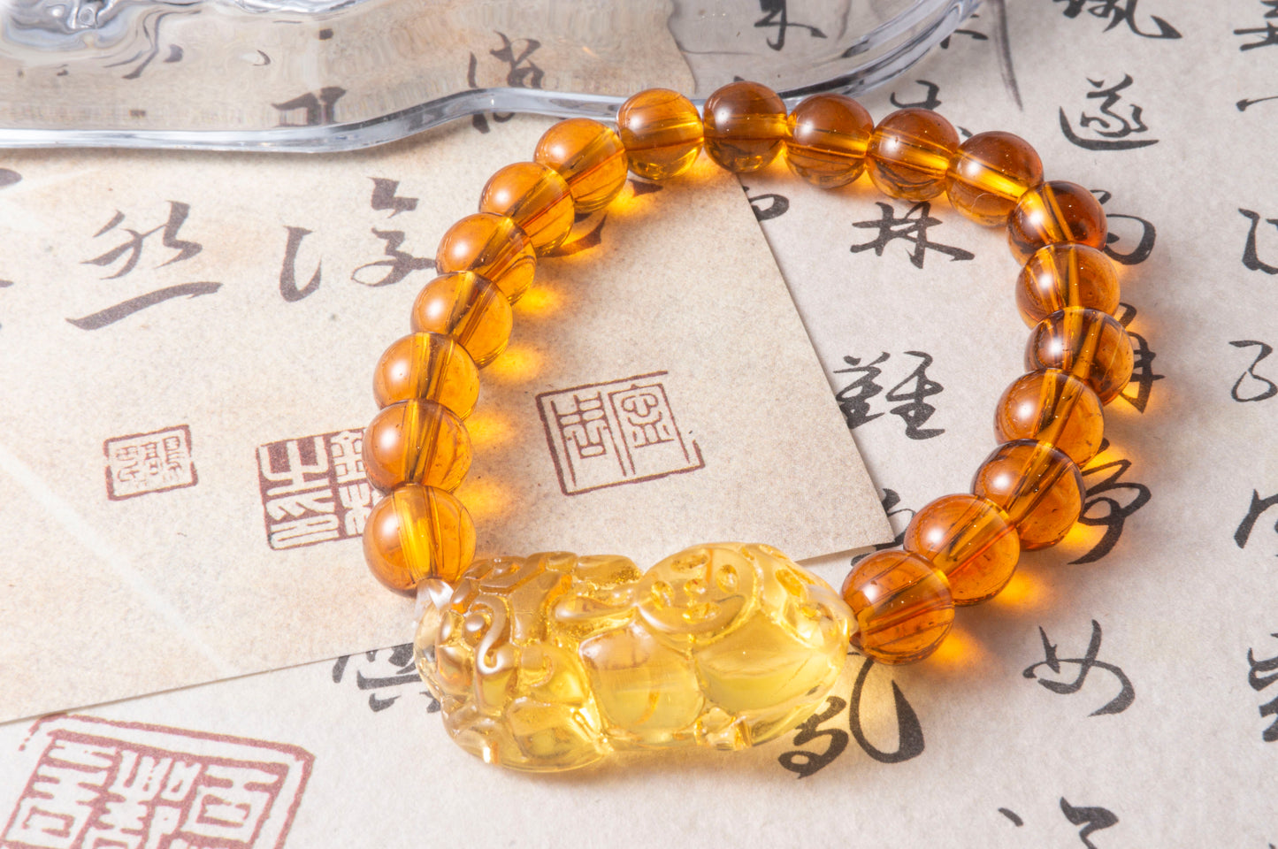 Pixiu Crystal Spirit Healing Bracelet