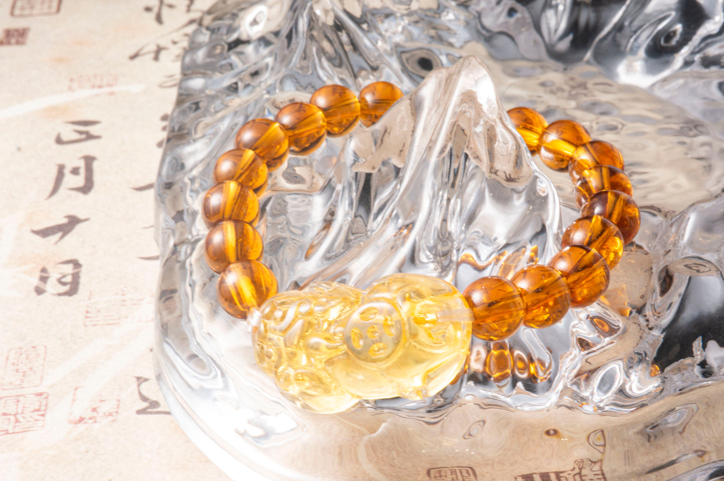 Pixiu Crystal Spirit Healing Bracelet