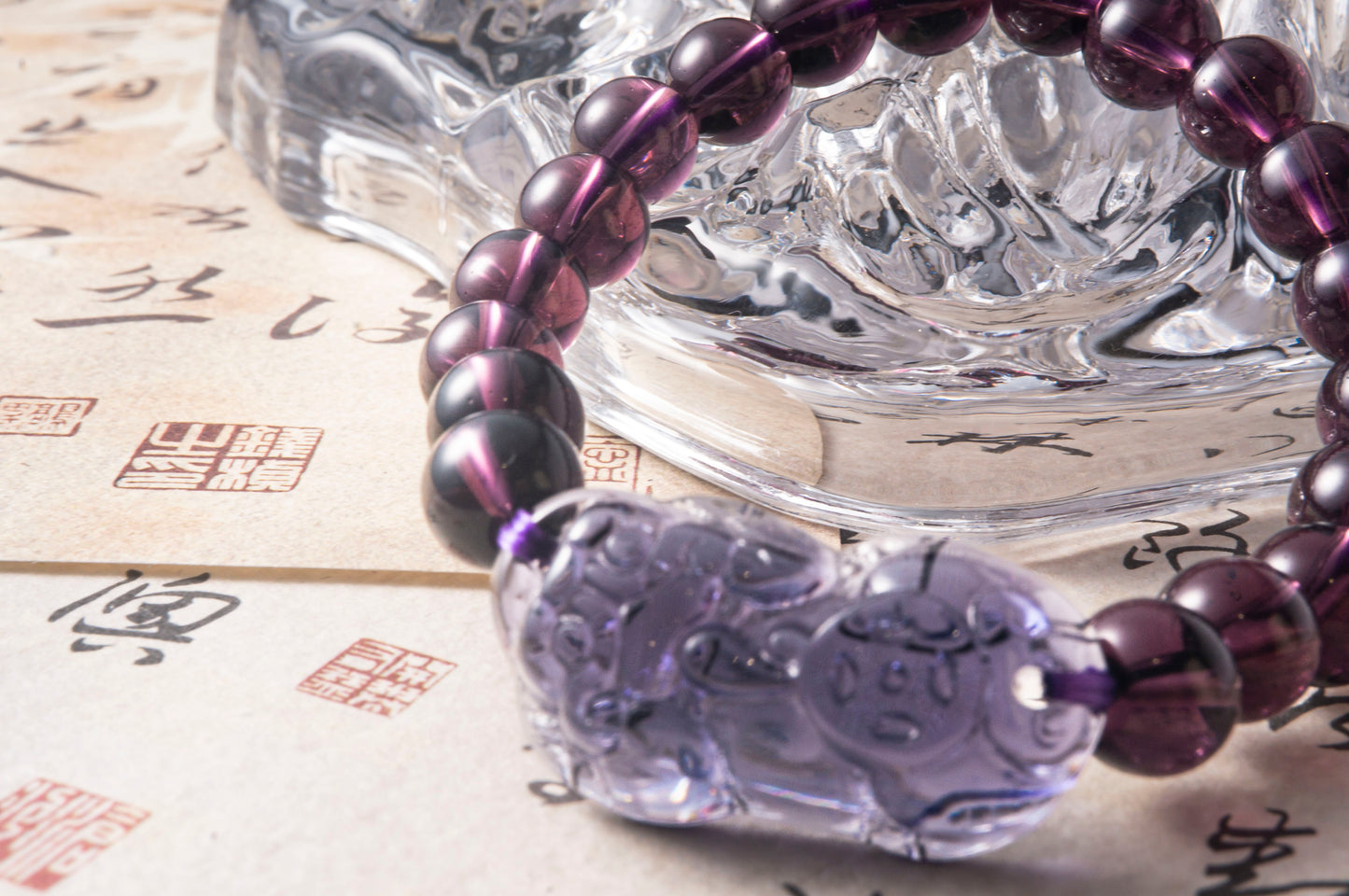Pixiu Crystal Spirit Healing Bracelet