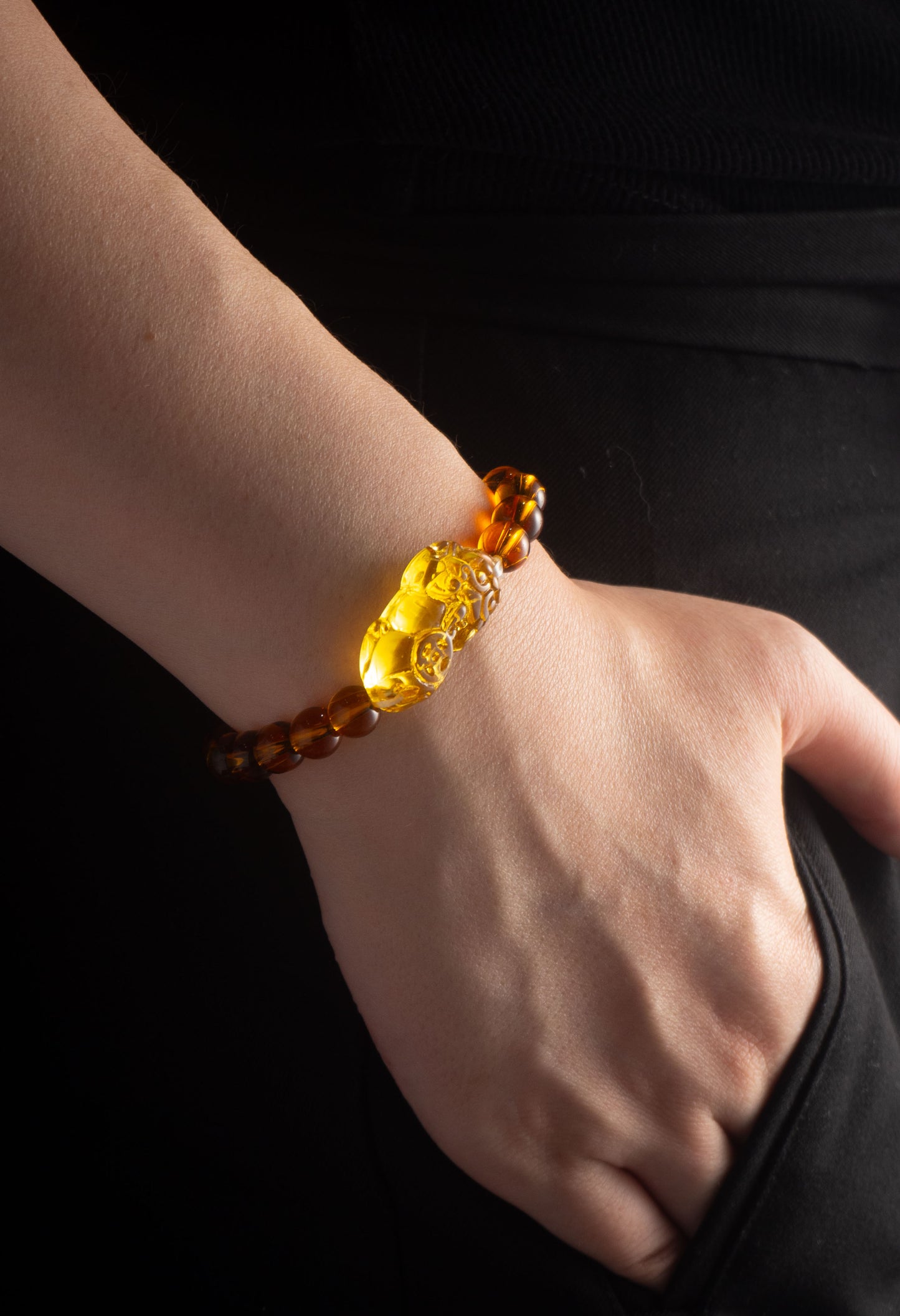 Pixiu Crystal Spirit Healing Bracelet
