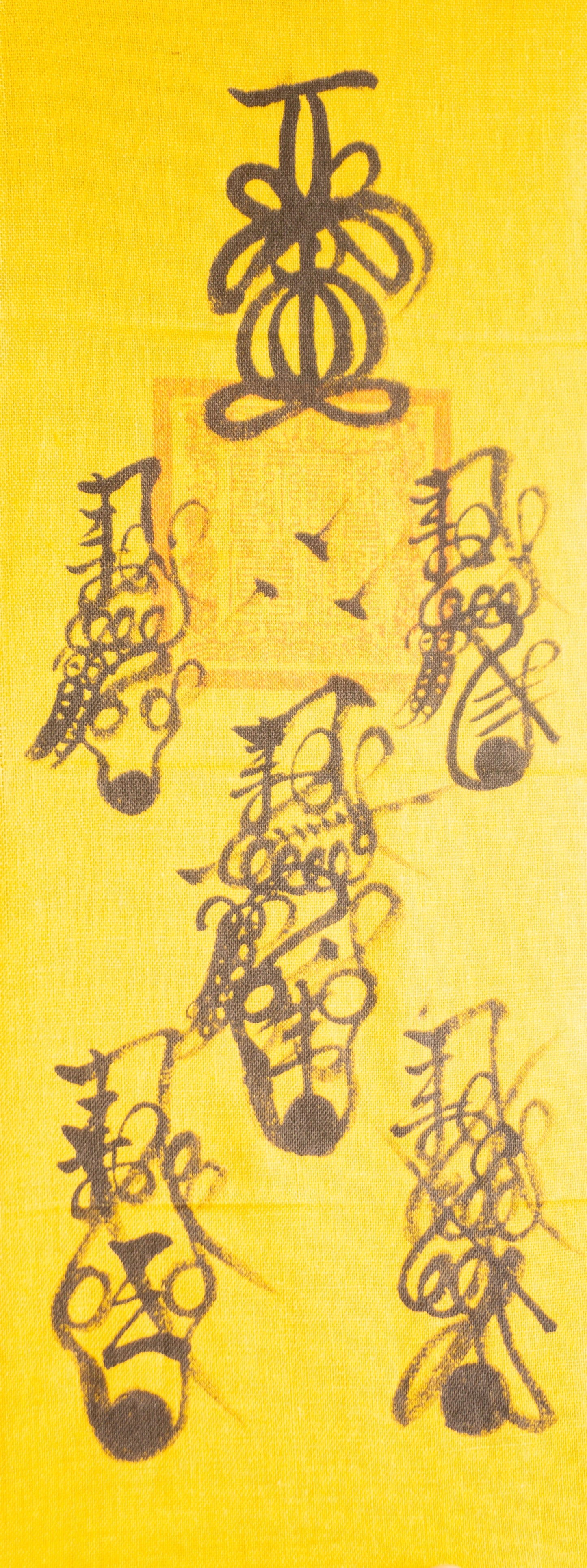 Hand-drawn Fulu, Traditional Protective Amulet, Energy Promotion and Bless (Large size)