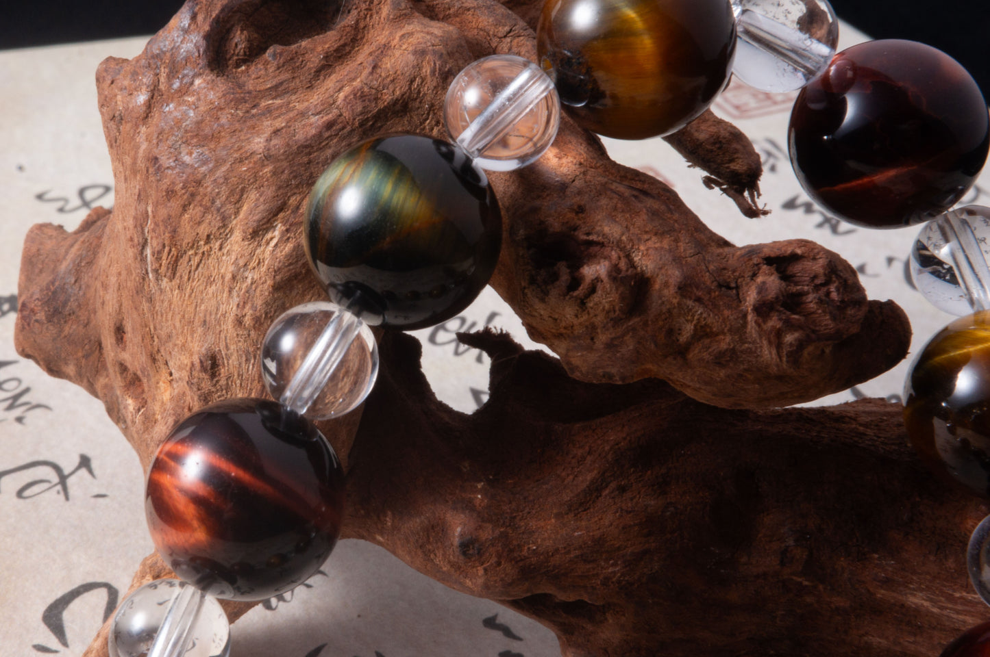 Handmade Multi-Tiger's Eye Energy Aggregation Bracelet