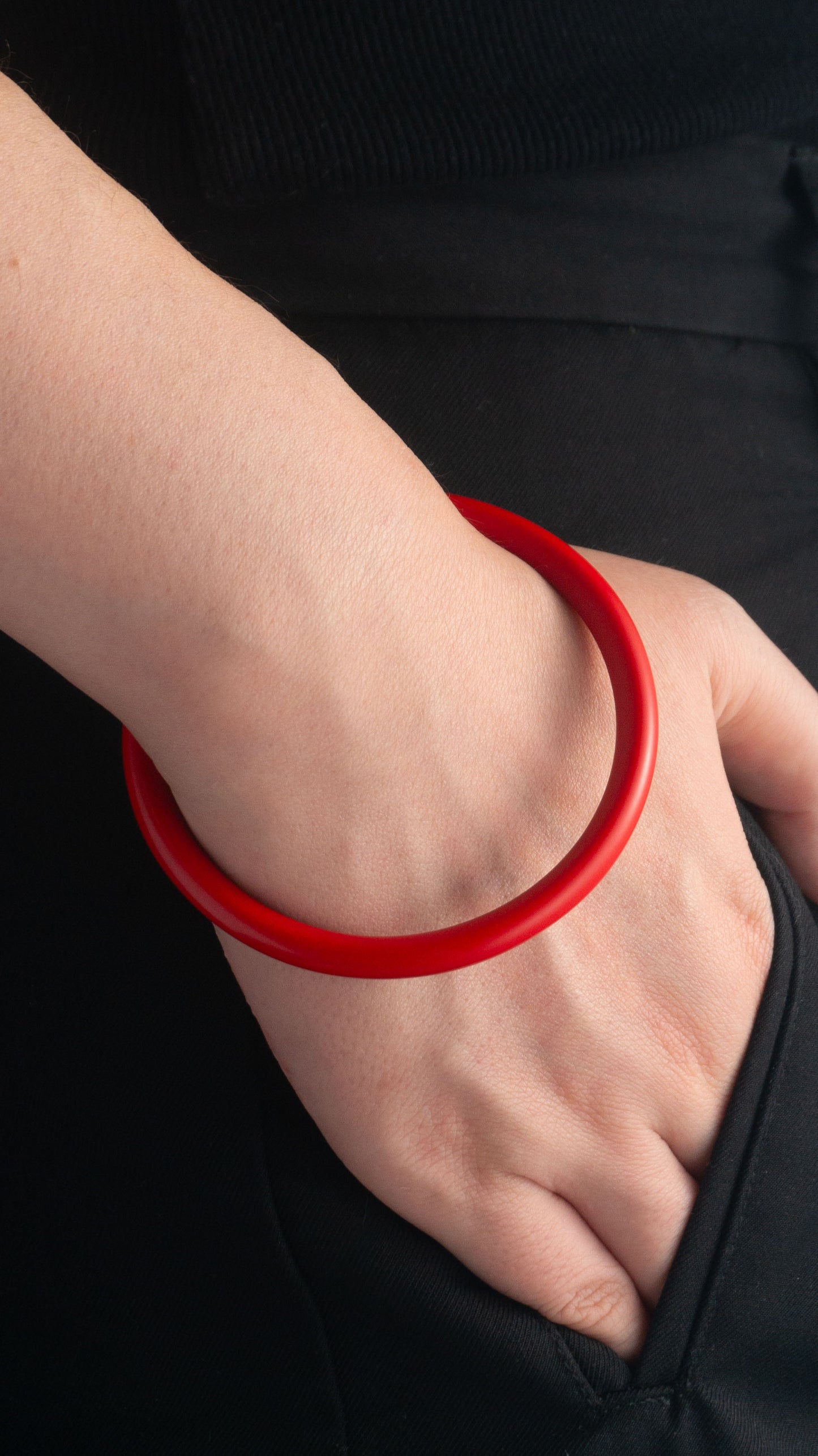 High Purity Cinnabar Exorcism and Calming Bangle